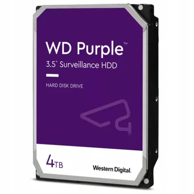 Жорсткий диск 3.5" 4TB 256MB Western Digital Purple (WD43PURZ)